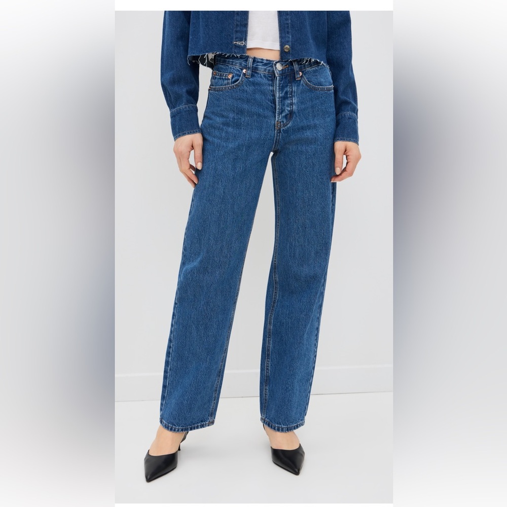 Parke Classic Straight Jeans in Medium Wash